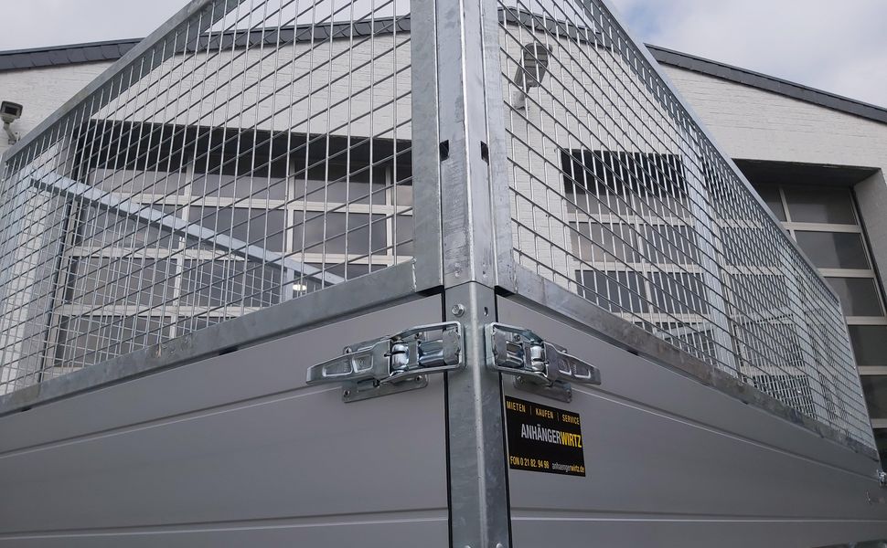 trailershop.de Laubgitter XL 90cm 406x184cm für Saris PL K1 K3 406 184 ab BJ2020