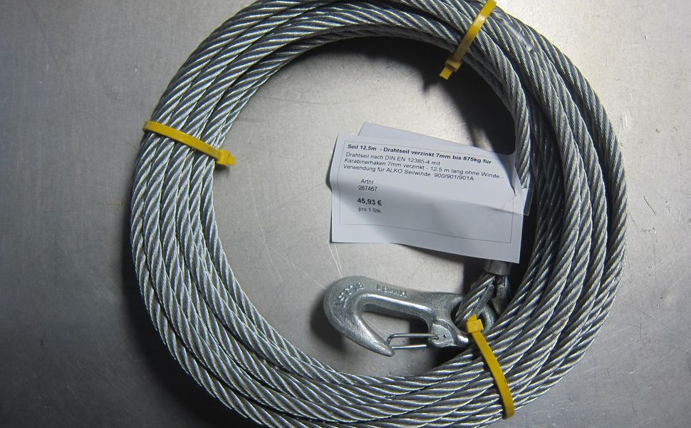 trailershop ANHAENGERWIRTZ Artikel 267467 Seil Drahtseil verzinkt 7mm 12 m bis 875kg für Winde ALKO 900-901-901A.JPG