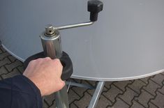 Griff Rangiergriff Handgriff für 60mm Rundrohr Stützrad Kunststoff schwarz