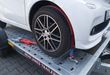 BJT A4 Transporter Radspanngurte (ROT) Gurtführung längs über Reifen HD - 4 St Set B