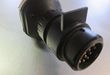 trailershop.de Anhaengerbeleuchtung Zubehör LED Adapter Signalwandler Verstärker Anschluss nur bei Anhänger LED Beleuchtung Seite Stecker 13 Pol.JPG