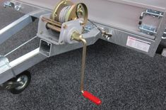 Seilwinde Winde 900kg AL-KO mit Windenbock Halter für Anssems AMT / MSX / CARAX