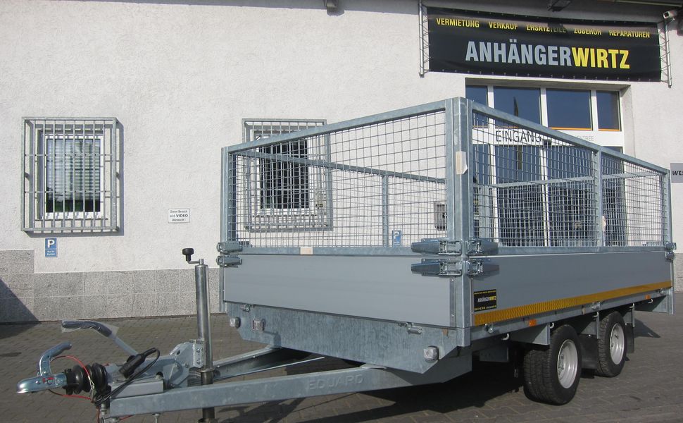trailershop.de ANHENGER WIRTZ Laubgitter L 70cm 330x180cm für Eduard Pritsche Multi Kipper Front.JPG