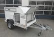 trailershop.de Hunde Anhänger TOM DOG 3 S 3 Boxen Staufach Lüfter 750kg C