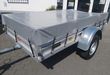 trailershop.de Plane Flachplane S 250x125cm grau Koch Hobbyline 125.250 U4 4 13 A
