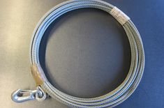 Seil für Seilwinde - 15 m Drahtseil verzinkt 6mm