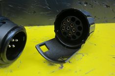 Adapter 7 Pol. Anschluß Auto - 13 Pol. Anschluß Anhänger 6-14V Kunststoff kurz
