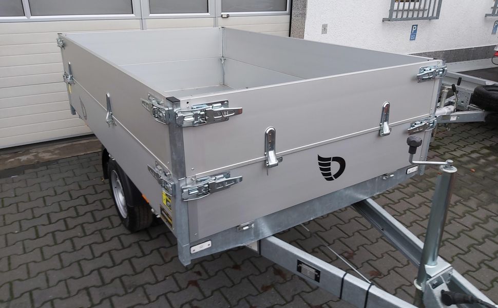 anhaengerwirtz.de Bordwandaufsatz S plus 30cm 250x160cm für Debon Kipper PW 0 Ansicht B