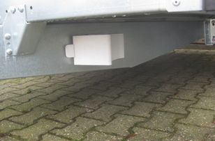 Unterlegkeil mit Halter weiß PVC für PKW Anhänger