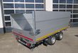 trailershop.de Zubehör Bordwandaufsatz Alu S 330x180cm +70cm pendelbar für EDUARD Kipper Ansicht B