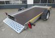 trailershop.de Senklift Anhänger MSL 1530151 301x151x10cm yellow Plattform hydraulisch absenkbar 1500kg