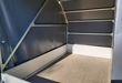 trailershop.de Aluliner Planen Anhänger GTB 750 211x126x150cm Hochplane grau aero XS 750kg C