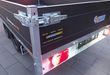 trailershop.de Saris Pritschenanhänger LED Beleuchtung Ansicht Heck