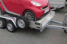 Radstopper Alu für Anssems Autotransportanhänger AMT 180