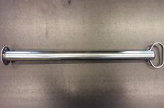 Stütze 48x700mm Rohr verzinkt mit Griff