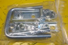 Halter Klemmbügel für Stützrad klemmschelle an Deichsel Rohr Ø 70mm vierkant