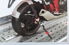 ACEBIKES Motorrad Tyrefix pro Zurrgurt Set Model 300 für Hinterrad Fixierung