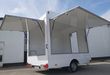 trailershop.de Verkaufsanhänger VK 300 220 aero 300cm 2 Verkaufsklappen DIY Leerwagen PVC Boden 1300kg B