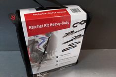 ACEBIKES Motorrad Zurrgurt Heavy Duty Set mit Tasche
