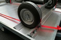 Radstopper Anfahrstopp Alu für Anssems Transporter MSX / AMT 200
