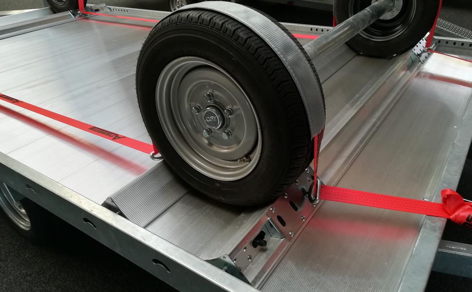 trailershop.de Zubehör Anssems 1 Stück Radstopper Alu MSX