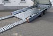 trailershop.de BJT Race Shuttle 3 Transporter 470x195x160cm ankippbar Alufelgen blck 100kmH 3000kg Ansicht H
