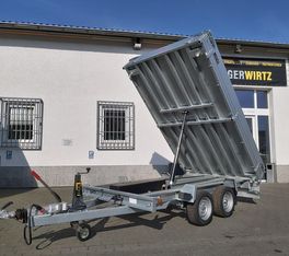 Anssems Kipper KSX 3500 Elektrisch 305x178x35cm Stahlboden niedrig Fahrgestell 3500kg