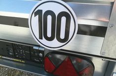 100 km/H Fahrwerk Prüfung für gebremste Anhänger