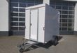 trailershop.de Verkaufsanhänger TFS Multi VK 250.01 250x150x200cm Verkaufsklappe Tür 230V Strom 750kg 100kmH G