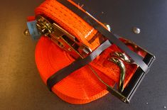 Zurrgurt 2 teilig 8m lang 50mm breit Ratsche mit Haken Gurt mit Haken AKTIONSANGEBOT ANHÄNGERWIRTZ
