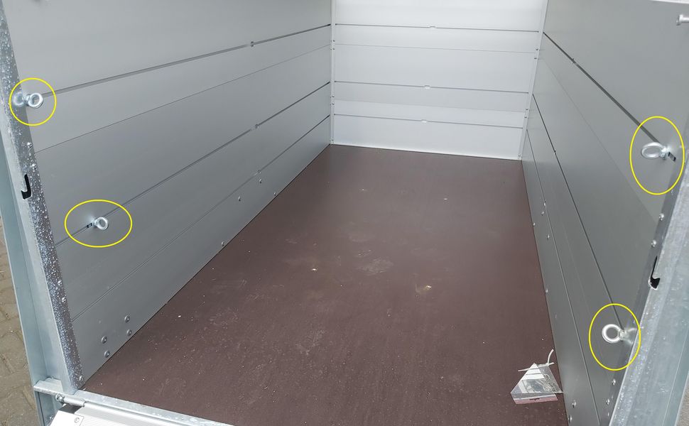trailershop.de ALUBOXX Deckelanhänger GTB 1200 VT2 251x126x118cm S 1160kg Ansicht F