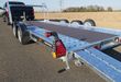trailershop.de Brian James A4 Transporter 500x200cm blackline Alufelgen silber Rampen 240cm Reifenregal 3000kg G