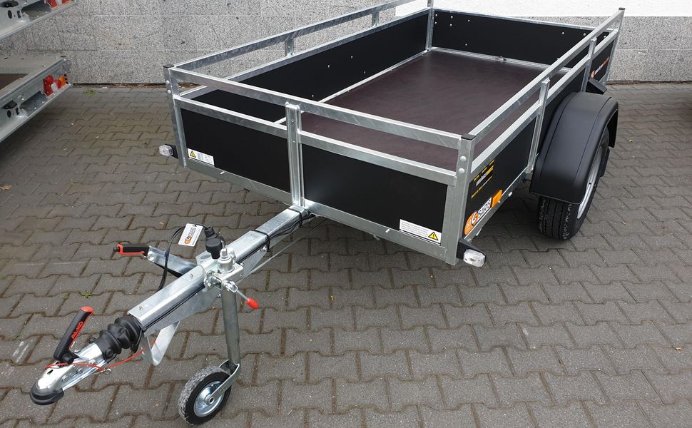 trailer-shop.de Saris BMG 135 Classic Wood 255x133x45cm S 1350kg Neu 2019 Ansicht A