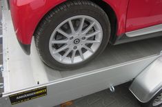 Radstopper Alu für Anssems Autotransportanhänger AMT 170