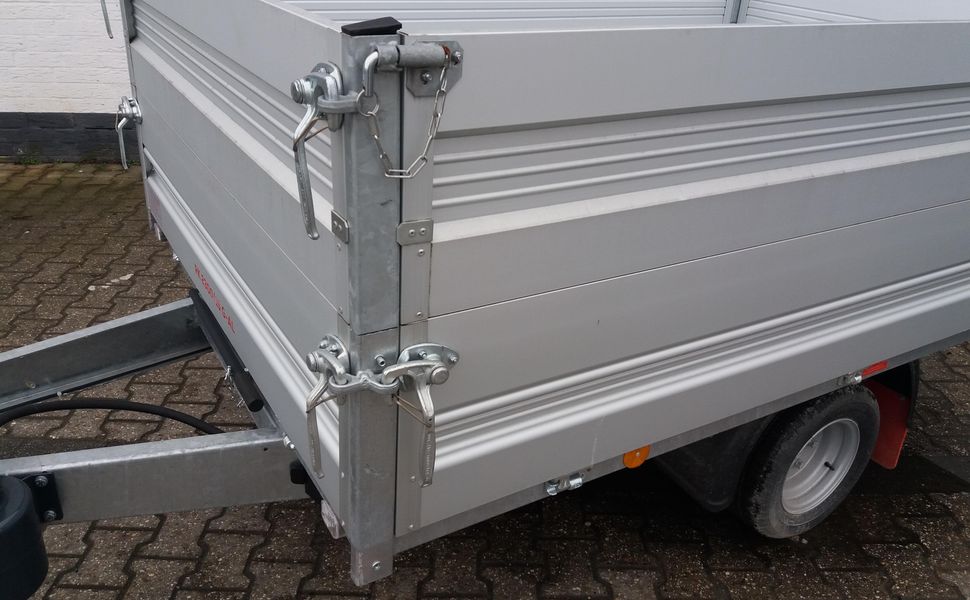 trailershop.de Bordwandaufsatz Alu 36cm 260x150cm hinten für Pongratz RK 2600 A