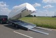 trailershop.de BJT Race Shuttle 2 430x195x160cm ankippbar Rampen Alufelgen dark Seilwinde 100kmH 2600kg Q