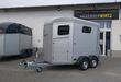 trailershop.de Pferdeanhänger Böckmann Portax Esprit silver&black silver Sattelkammer Trittschutz 100kmH 2400kg A