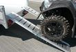 trailershop.de ANHAENGERWIRTZ Auffahrrampe Alu klappbar 180x29cm Traglast max. 200kg 70