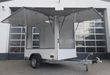 trailershop.de Verkaufsanhänger TFS Multi VK 250.02 250x150x200 2 Klappen Hecktür 230V IL Dachlüfter 100kmH 1300kg A