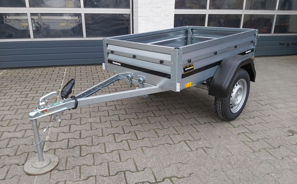 trailershop.de Brenderup 1150 S UB 500 144x94x35cm Klappdeichsel Anhänger 500kg Ansicht A