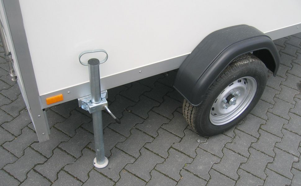 trailershop.de Zubehör Stütze 40114 und Klemmschelle 40105