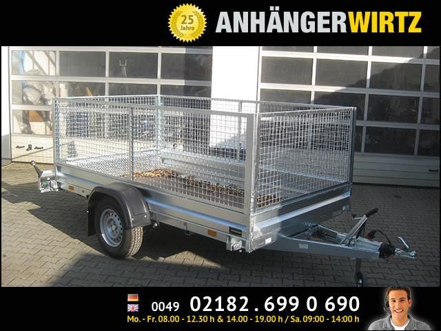 trailershoo.de Anhänger zubehör Laubgitteraufsatz M 80cm 305x166cm für Neptun Uni N7 305.JPG