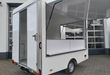 trailershop.de Verkaufsanhänger VK 301 200 aero 300cm Multi Theke 2 Klappen 230V 1300kg Bild J