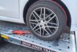 trailershop.de BJT A4 Transporter Radspanngurte (ROT) Gurtführung längs über Reifen HD - 4 Set