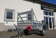 trailershop.de Zubehär Koch H Gestell Front Gitter Alu 105cm breit für Koch Tieflader U1 U2 B1000