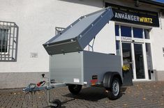 ALUBOXX Deckelanhänger GT 500 VT1 181x101x83cm (XXS) 500kg Best Deal Aktion