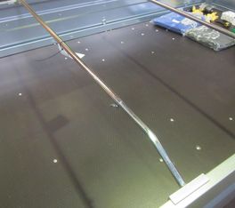 Planenbügel Alurohr für Flachplanen verstellbar 100-145cm Ladefläche