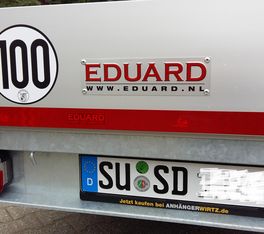 100 km/H Fahrwerk Aufrüstung ALKO Tandemachse gebremst