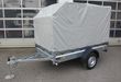 trailershop.de Zubehör Plane Gestell XS 236x129cm HP 120 cm vorne schräg für Trailstar Pratik 236 front.JPG