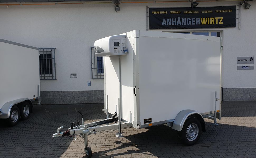trailershop.de Kuehlanhänger AZKF 1525145 243x144x180cm 220Volt WM K 4 1500kg Ansicht A